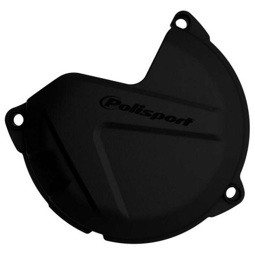 Protector tapa de embrague Polisport KTM Husqvarna negro