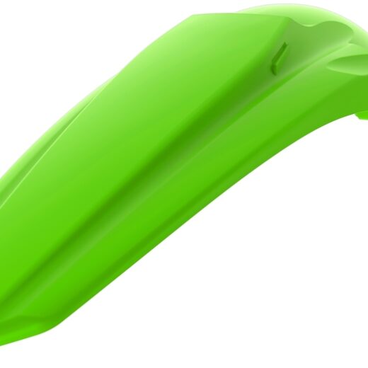 Guardabarros trasero POLISPORT Restyling verde lima Kawasaki KX125/250