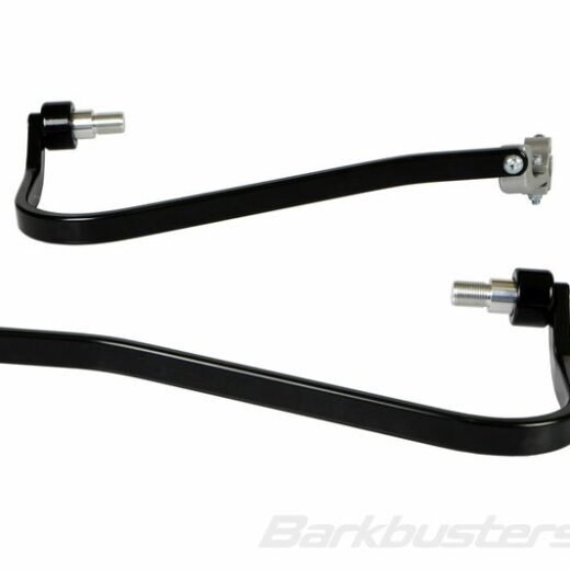 Soportes de aluminio Barkbusters Fijación de doble anclaje Color negro
