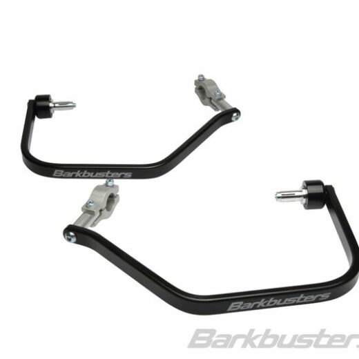 Kit BARKBUSTERS de montaje paramanos Fijación de doble anclaje Color negro