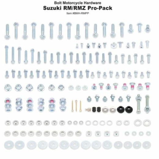 Pack tornillería Bolt Pro Suzuki para RM/RMZ 01