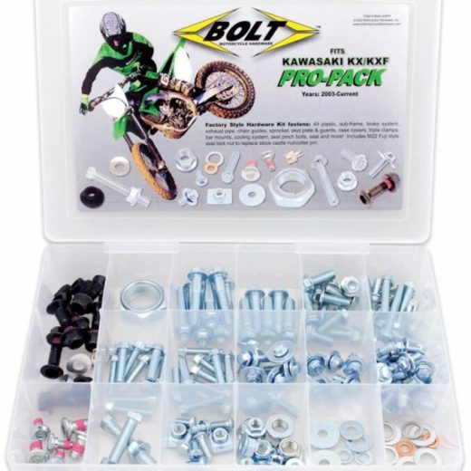 Pack tornillería Bolt Pro Kawasaki para KX/KXF 2003-2013