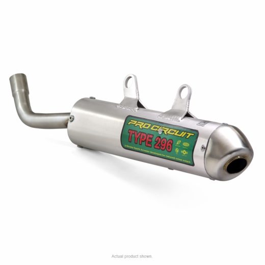 Silencioso Pro Circuit 296 aluminio, tapa de acero inox