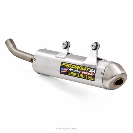 Silencioso Pro Circuit 304 GasGas EC250/300: Silencioso de aluminio /tapa de acero inox