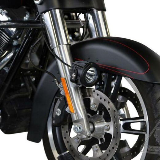 Soporte de luces Denali para guardabarros Harley Davidson
