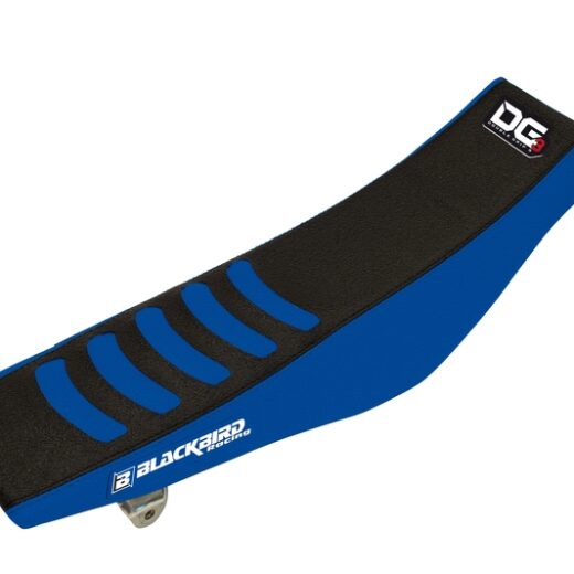 Puños BLACKBIRD Funda de asiento antideslizante Double 3 azul Yamaha YZ65