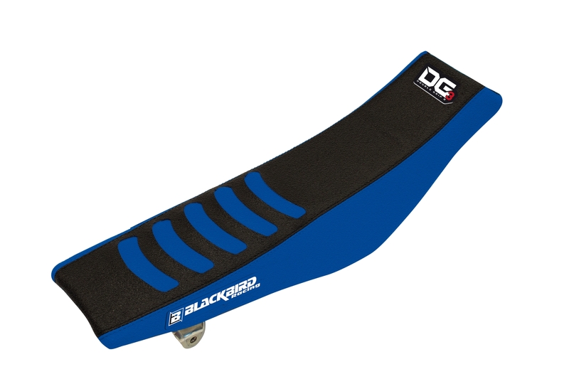Puños BLACKBIRD Funda de asiento antideslizante Double 3 azul Yamaha YZ65