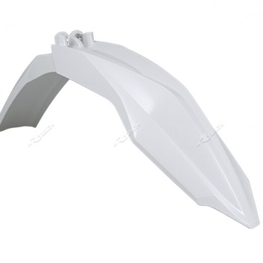 Guardabarros RACETECH Rtech Plastic delantero Blanco