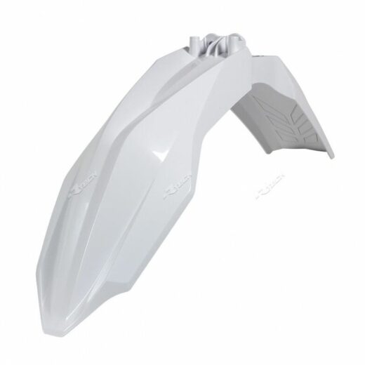 Guardabarros RACETECH Rtech Plastic delantero Blanco