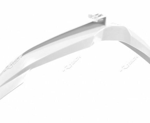 RTECH PLASTIC FRONT FENDER WHT