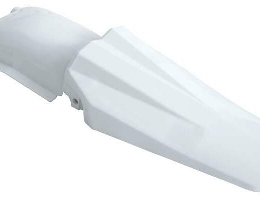 Guardabarros RACETECH Rtech Plastic trasero Blanco