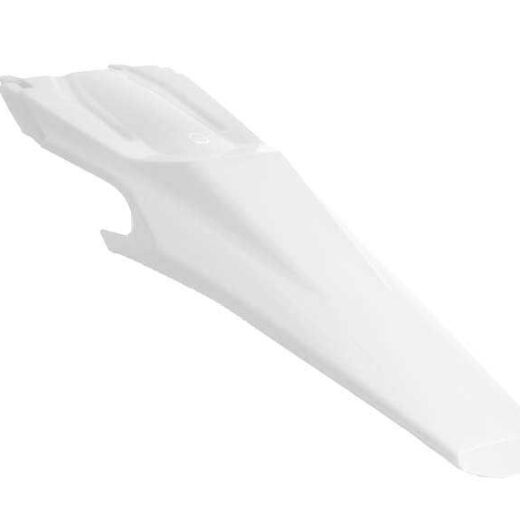 Guardabarros RACETECH Rtech Plastic trasero Blanco