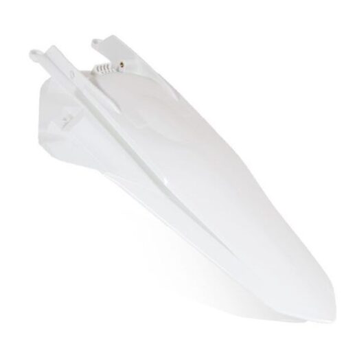 Guardabarros RACETECH Rtech Plastic trasero Blanco