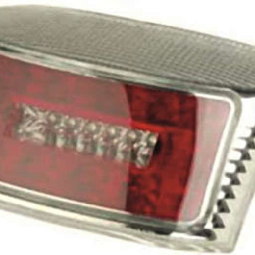 Piloto trasero V PARTS LED tipo R8 cromado MBK/Yamaha