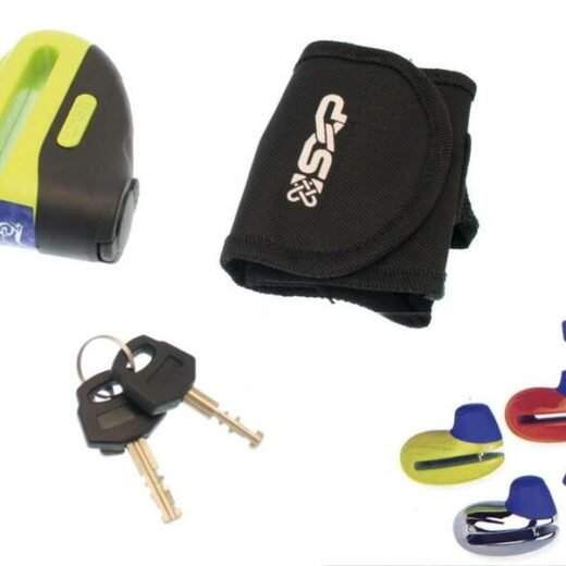 SXPLO DISC LOCK CHROME LARGE 10MM SHAFT