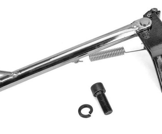 Caballete lateral V PARTS cromado