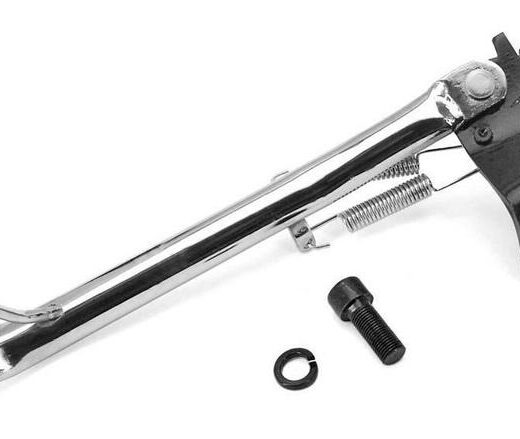 Caballete lateral V PARTS cromado