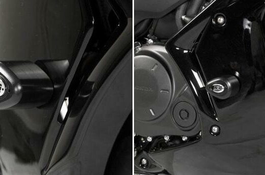 R&G CRASH PADS AERO BLK