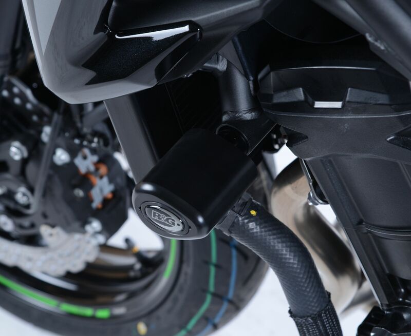 R&G CRASH PADS AERO BLK - Imagen 3