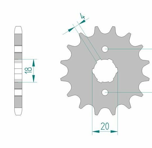 AFAM FR SPROC 428 STEEL ST 20200, 11