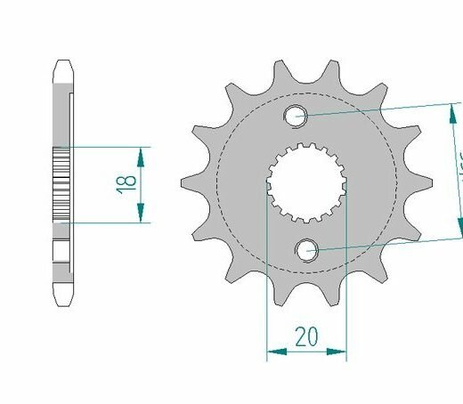 AFAM FR SPROC 428 STEEL ST 20212, 14