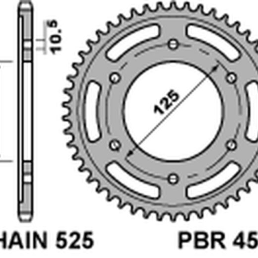 Corona PBR aluminio ultra-light 4529 - 525