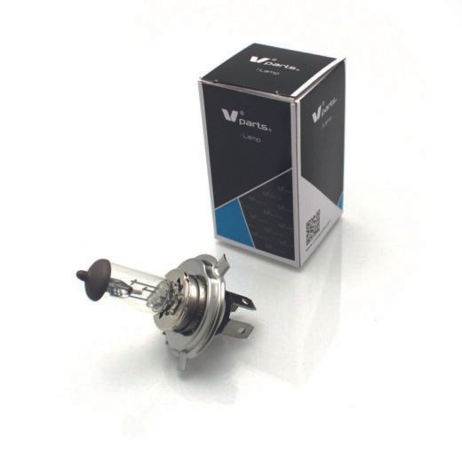 Lámpara V PARTS halógena H4