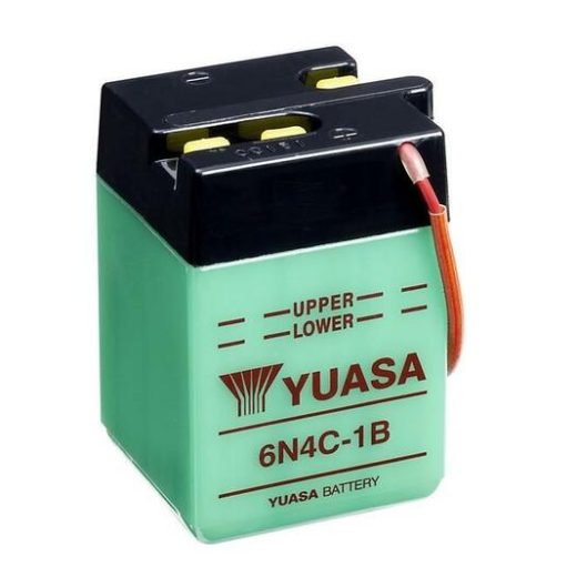 Batería YUASA 6N4C-1B Dry charged (sin electrolito)