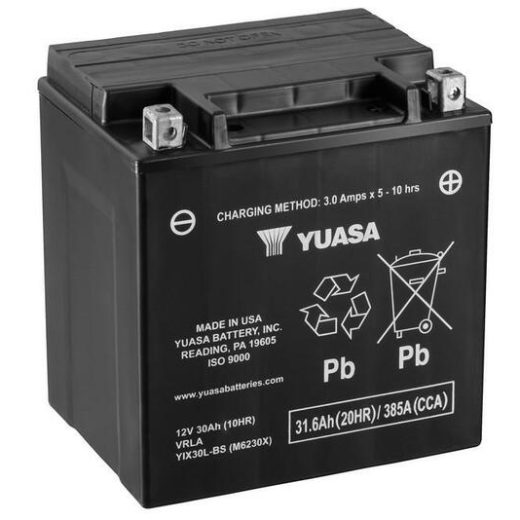 Batería YUASA YIX30L Combipack (con electrolito)