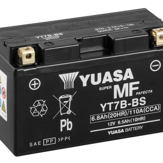 Batería YUASA YT7B-BS Combipack (con electrolito)