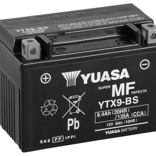 Batería YUASA YTX9-BS Combipack (con electrolito)