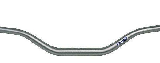 Manillar Renthal Fatbar CR alto titanio con protector negro