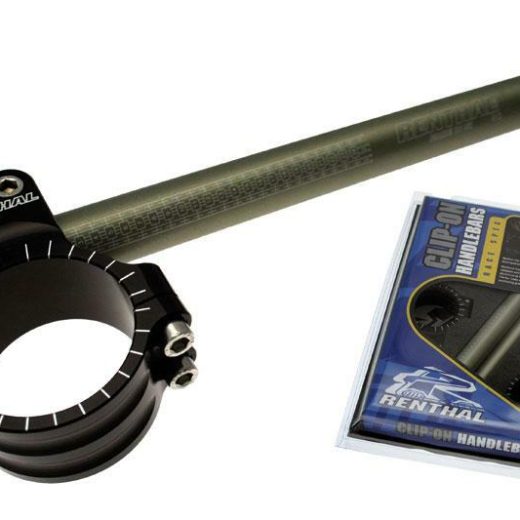 Semimanillares RENTHAL Original Ø50 mm alturar +0 mm desplazamiento +40 mm/7° - Negro