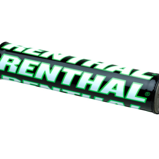 Protector/Morcilla de manillar Renthal Team Issue SX 240mm Negro Blanco Verde