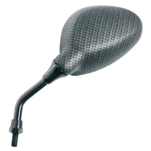 Juego de retrovisores universales HIGHSIDER smart M8 rosca derecha carbon look M2