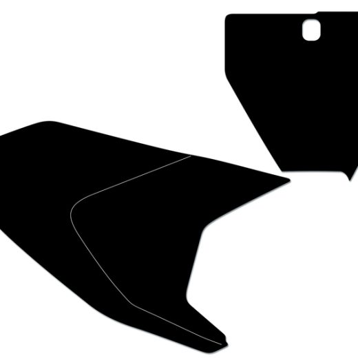 Kit BLACKBIRD adhesivos portanúmeros Hva TC FC 19 standard negro