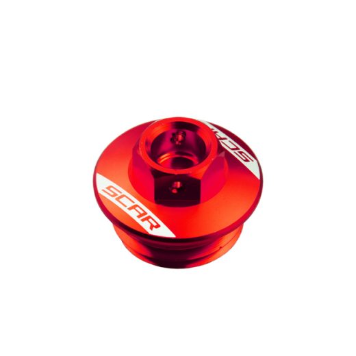 SCAR OIL CAP, RED