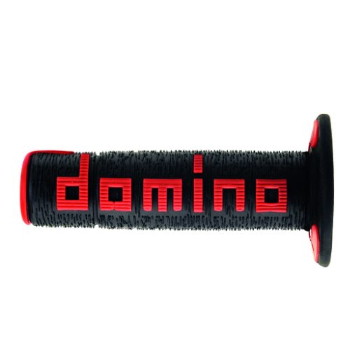 Puños Domino Off Road A360 negro/rojo