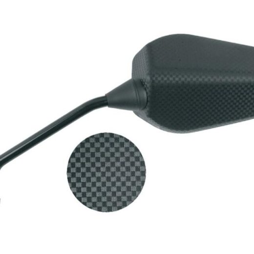 Retrovisor izquierdo HIGHSIDER smart tipo OEM carbono - Carbon Derbi Senda