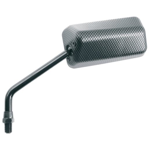 Retrovisor izquierdo universal HIGHSIDER smart como E-453-I en carbon look M1