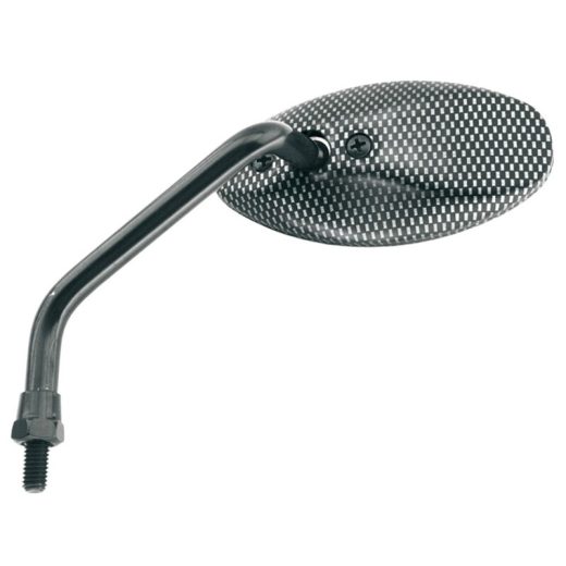 Retrovisor izquierdo universal HIGHSIDER smart M8 Gota de agua carbon look brillo