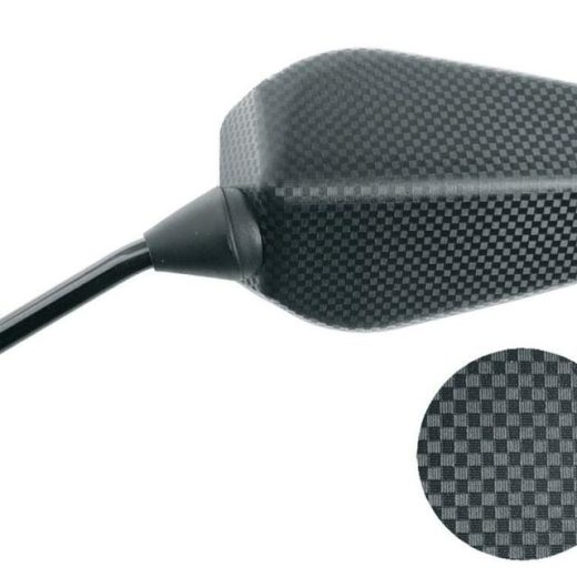 Retrovisor izquierdo HIGHSIDER smart universal - C/Fiber M10/125 (Sustituye E694)