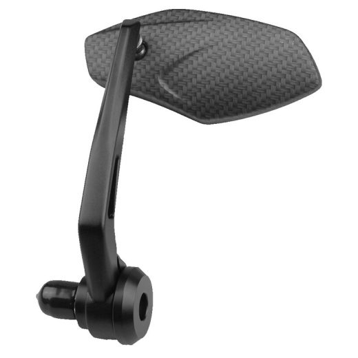 Retrovisor izquierdo universal V PARTS al puño carbon look (No homologado)