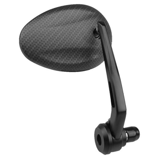 Retrovisor ambos lados universal HIGHSIDER smart al puño ovalado carbon look