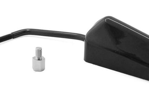 Retrovisor ambos lados universal V PARTS F1 negro mate