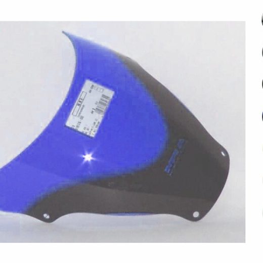 Pantalla MRA, negro, original Suzuki SV 650 S -2002