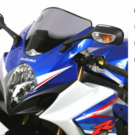 Pantalla MRA, ahumado, original Suzuki GSXR 1000 2007-