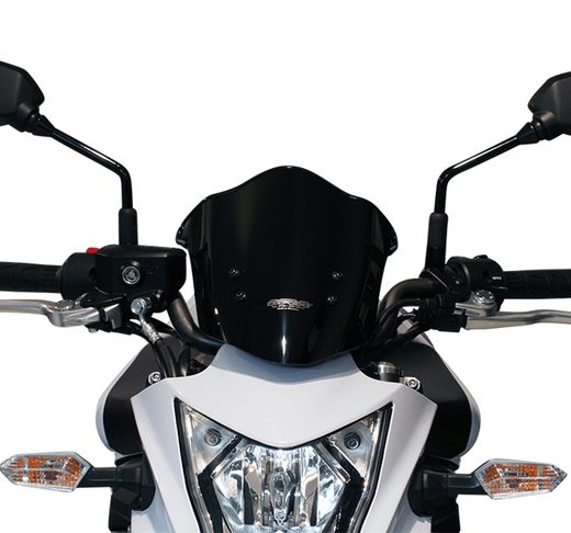 Pantalla MRA Touring, negro, ER6N 12