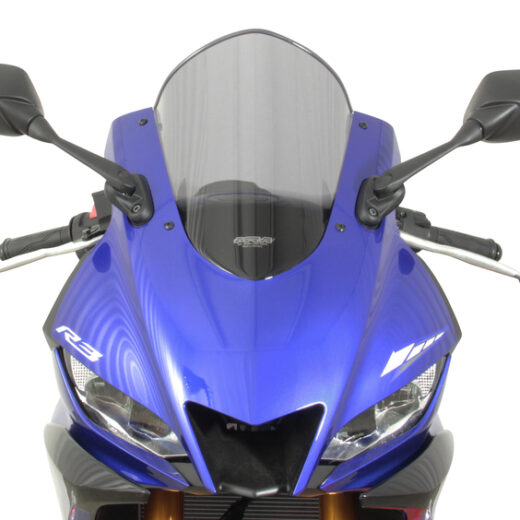 Pantalla MRA Racing, ahumado, Yamaha YZF-R3