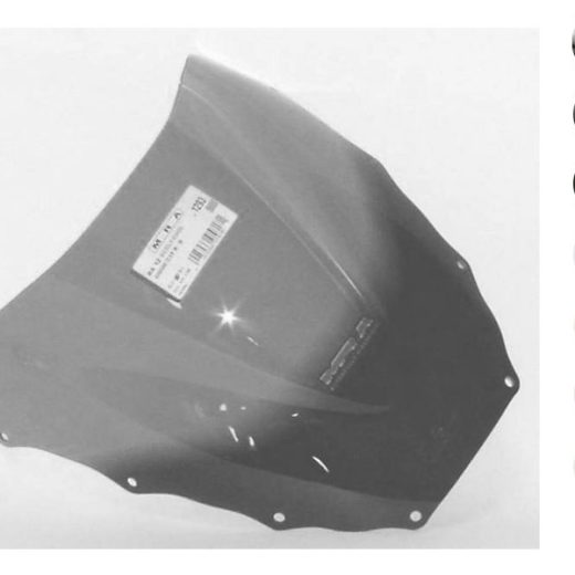 Pantalla MRA Racing, ahumado, Kawasaki ZX 9R 1998-1999